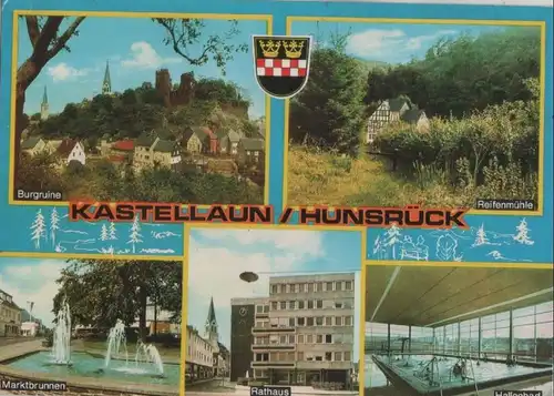 Kastellaun - u.a. Rathaus - 1987