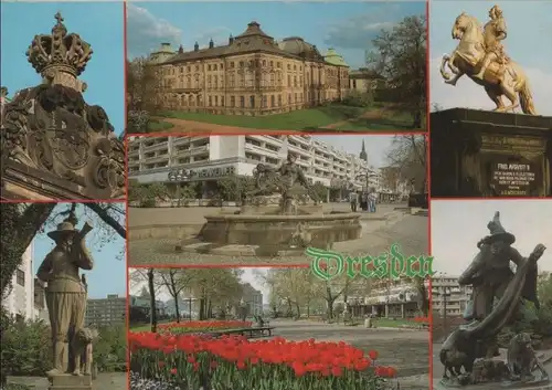 Dresden - u.a. Neustädter Rathaus - 1996