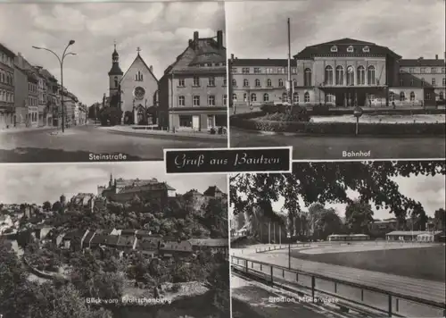 Bautzen - u.a. Stadion - 1972