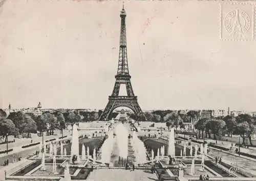 Frankreich - Frankreich - Paris - Tour Eiffel - 1962