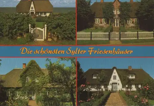 Sylt - Friesenhäuser - 1991
