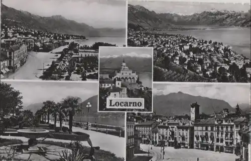 Schweiz - Schweiz - Locarno - 5 Teilbilder - ca. 1960