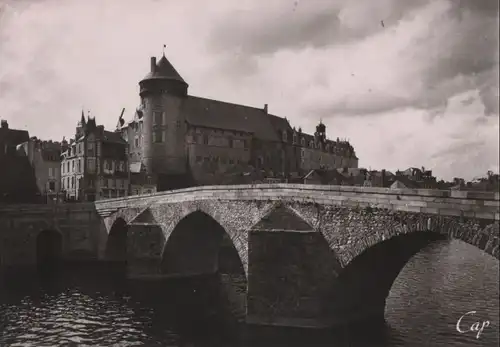 Frankreich - Frankreich - Laval - Le Chateau et le Pont - 1941