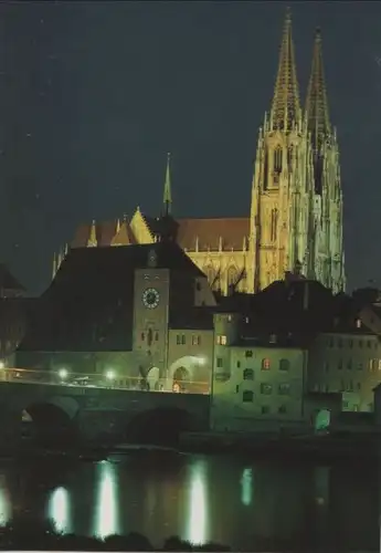 Regensburg - Steinerne Brücke und Dom