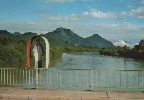 Inn - Brücke mit Heuberg - 1973