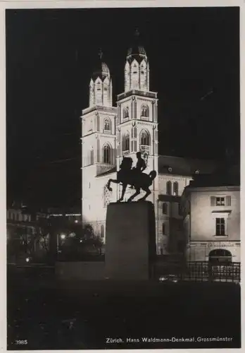 Schweiz - Schweiz - Zürich - Hans-Waldmann-Denkmal - 1937