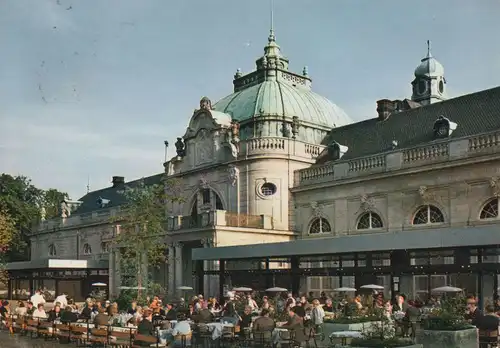 Bad Oeynhausen - Kurhaus mit Cafe-Terrasse - 1968