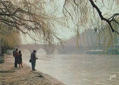 Frankreich - Frankreich - Paris - La Seine au Pont-Neuf - 1974