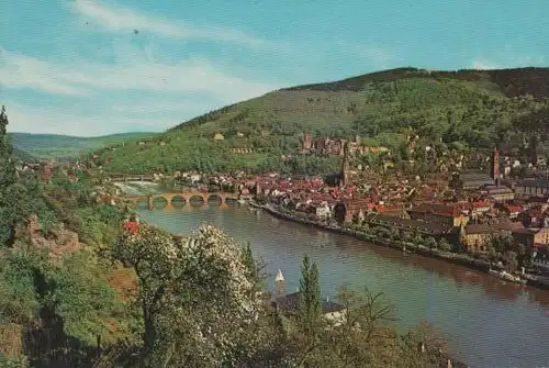 Heidelberg vom Philosophenweg - ca. 1975