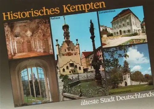 Kempten - u.a. Residenz, Thronsaal - 1995