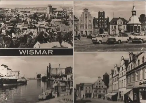 Wismar - u.a. Alter Schwede - 1975