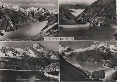 Österreich - Österreich - Kaprun - Kraftwerk, u.a. Moserbodensperre - 1957