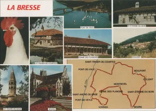 Frankreich - Frankreich - La Bresse - 8 Teilbilder - 1995