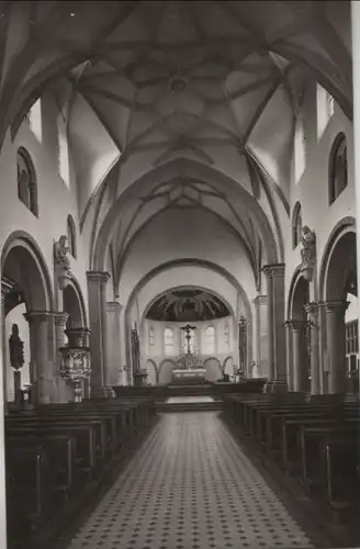 Koblenz - St. Kastor, Innenaufnahme - ca. 1960