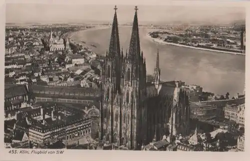 Köln - Flugbild von SW - 1937