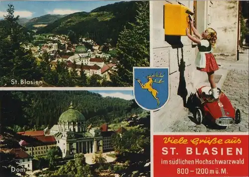 Sankt Blasien - u.a. Dom - 1969