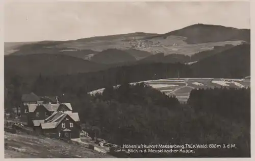 Masserberg - Blick nach der Meuselbacher Kuppe - 1963