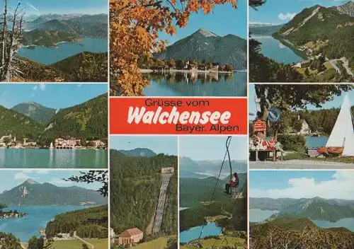 Kochel - Grüße vom Walchensee - ca. 1975