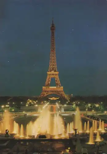 Frankreich - Paris - Frankreich - Tour Eiffel illuminee