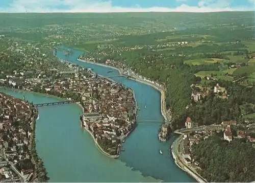 Passau Luftbild - ca. 1975