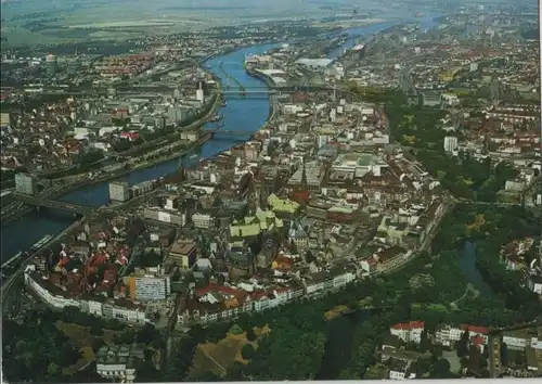 Bremen - Blick über die City