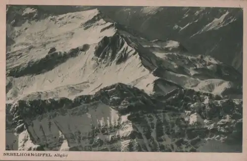 Nebelhorn - Gipfel - ca. 1950