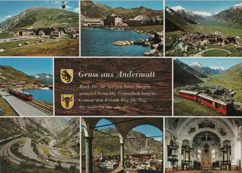 Schweiz - Schweiz - Andermatt - mit 8 Bildern - 1988