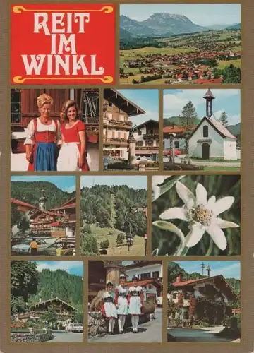 Reit im Winkl - 10 Teilbilder - ca. 1980