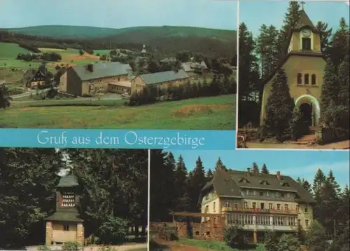 Erzgebirge - Ostteil, u.a. Schellerhau - 1974