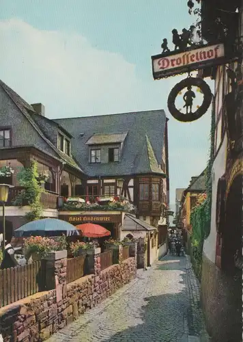 Rüdesheim - Drosselgasse - ca. 1975