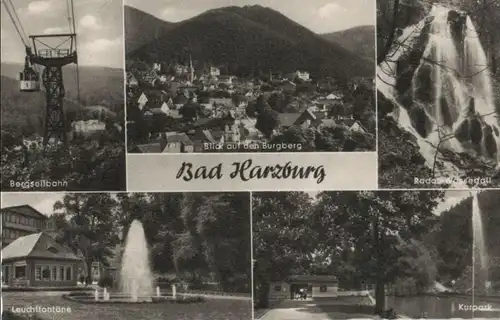 Bad Harzburg - u.a. Radau-Wasserfall - ca. 1955