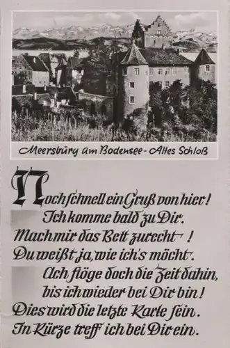 Meersburg - Altes Schloß - 1962