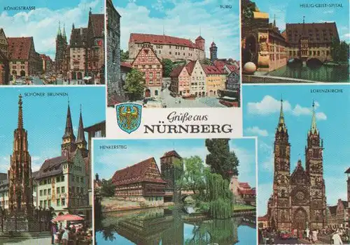 Nürnberg u.a. Burg - 1980