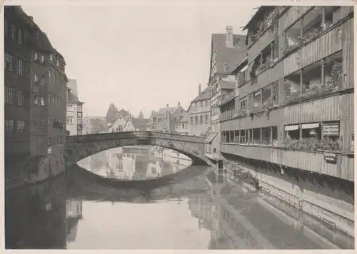 Nürnberg - Fleischbrücke - ca. 1955