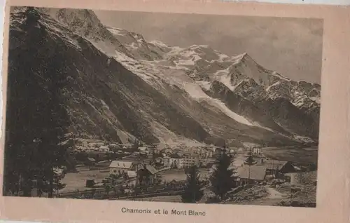 Frankreich - Chamonix-Mont-Blanc - Frankreich - mit Mont Blanc