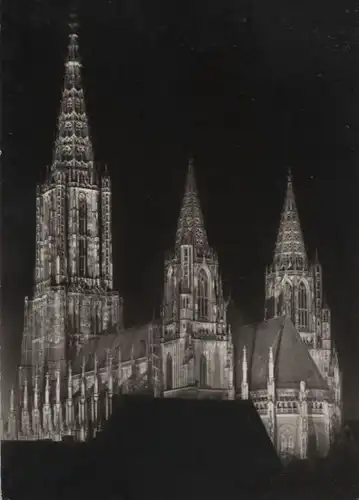Ulm - Münster von Südost - ca. 1955