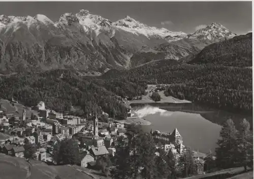 Schweiz - Schweiz - St. Moritz - mit Piz Languard - ca. 1965