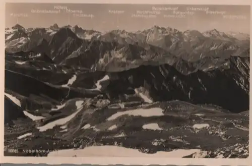 Nebelhorn - Ausblick - ca. 1950