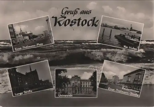 Rostock - u.a. Reutershagen - 1966
