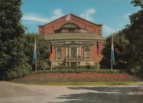 Bayreuth - Richard-Wagner-Festspielhaus - 1968