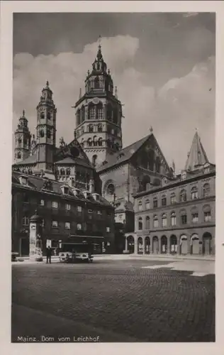 Mainz - Dom vom Leichhof - ca. 1955