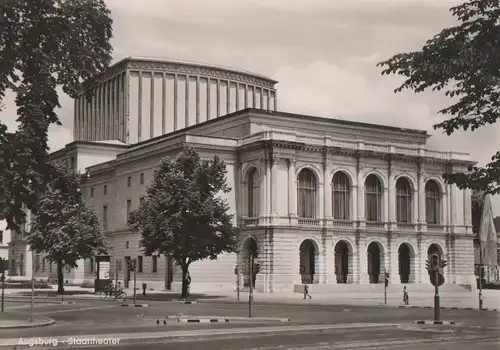 Augsburg, Bayern - Stadttheater - 1968