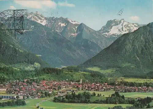 Oberstdorf mit Fürschießer - ca. 1985