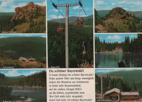 Bayerischer Wald - u.a. Ostgipfel - ca. 1975