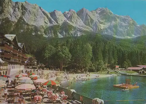 Eibsee - mit Zugspitze - 1968