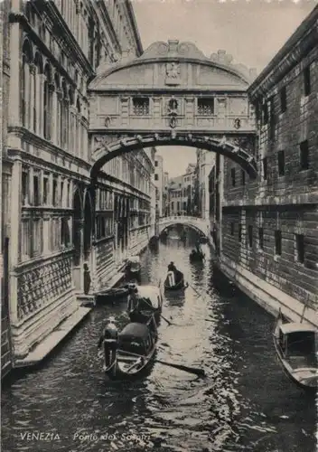 Italien - Italien - Venedig - Pont des Soupirs - ca. 1960