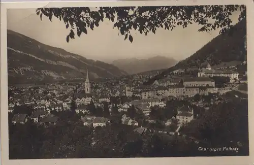 Schweiz - Schweiz - Chur - gegen Falknis - ca. 1950