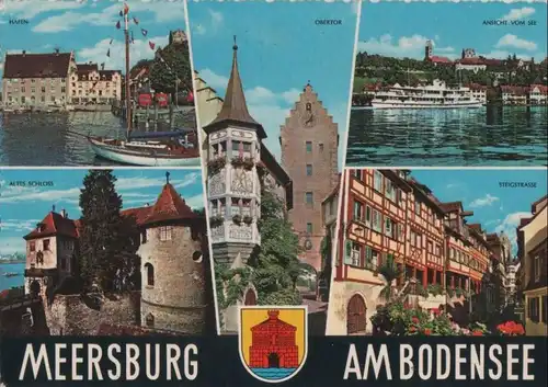 Meersburg - u.a. Hafen - 1966