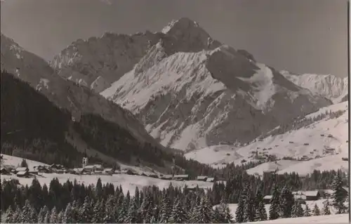 Österreich - Österreich - Riezlern - Kleinwalsertal mit Widderstein - ca. 1960
