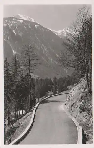 Alpenstraße bei Bayrischzell - ca. 1955